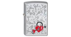 205 Love Locked - Зажигалка ZIPPO